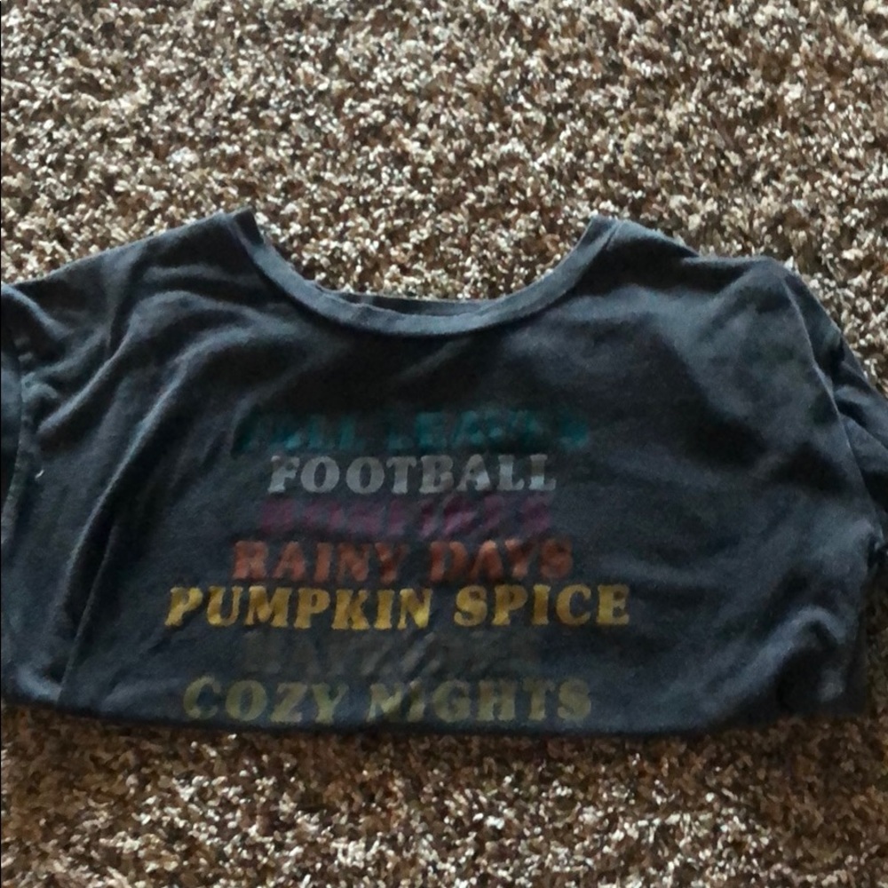 Cute graphic tee shirt women L